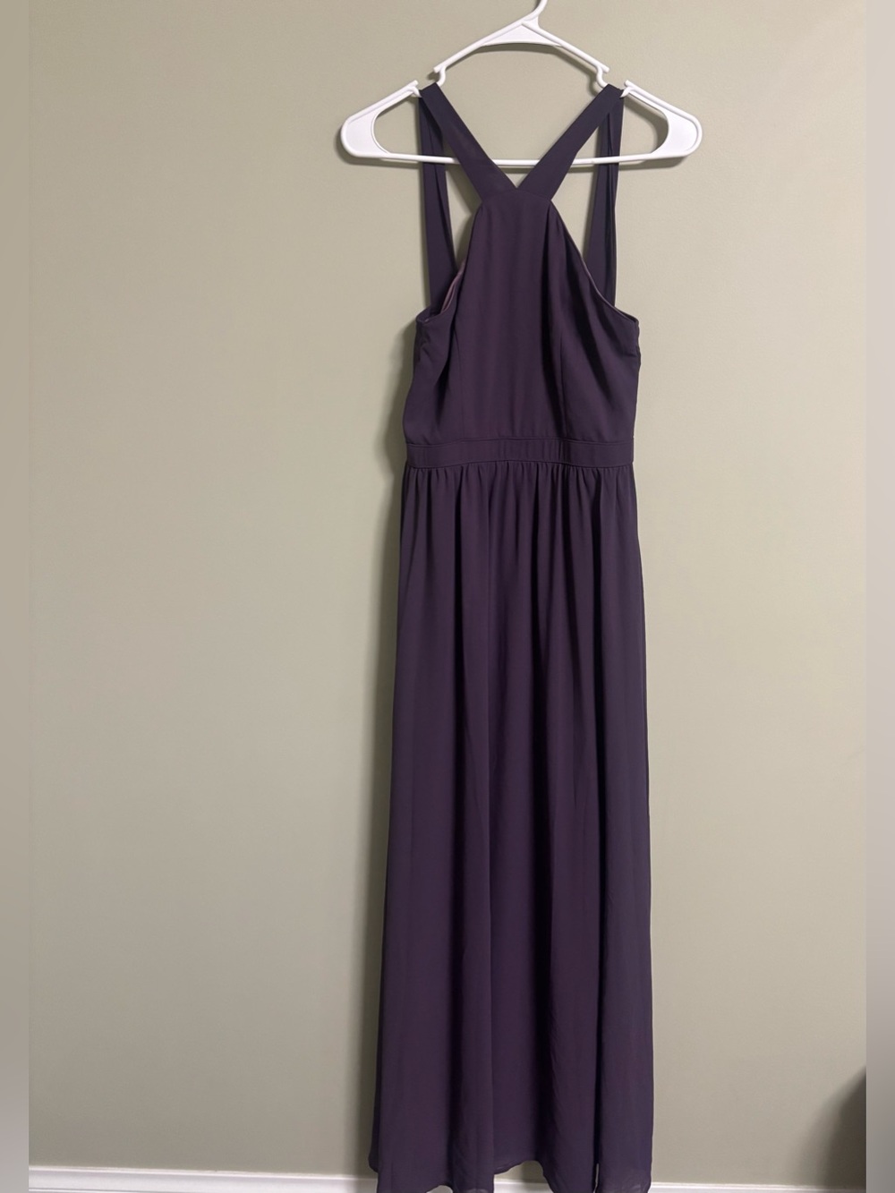 Lulus Size Small Ball Gown Bridesmaid Dress Prom Formal Maxi Dusty Purple Long